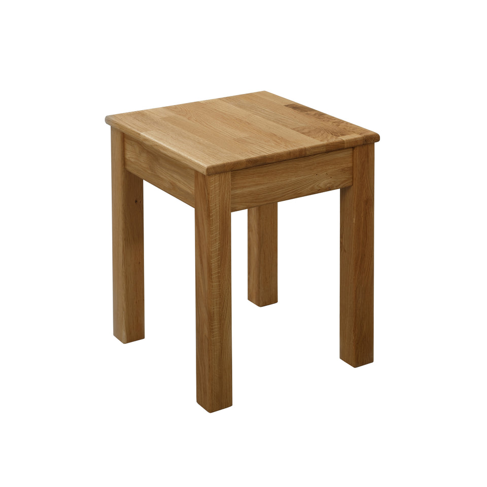 Massiv holz hocker Tomas in Eiche