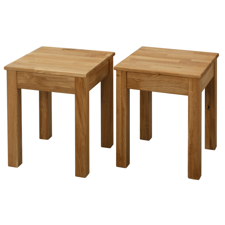 2x Hocker Tomas Eiche