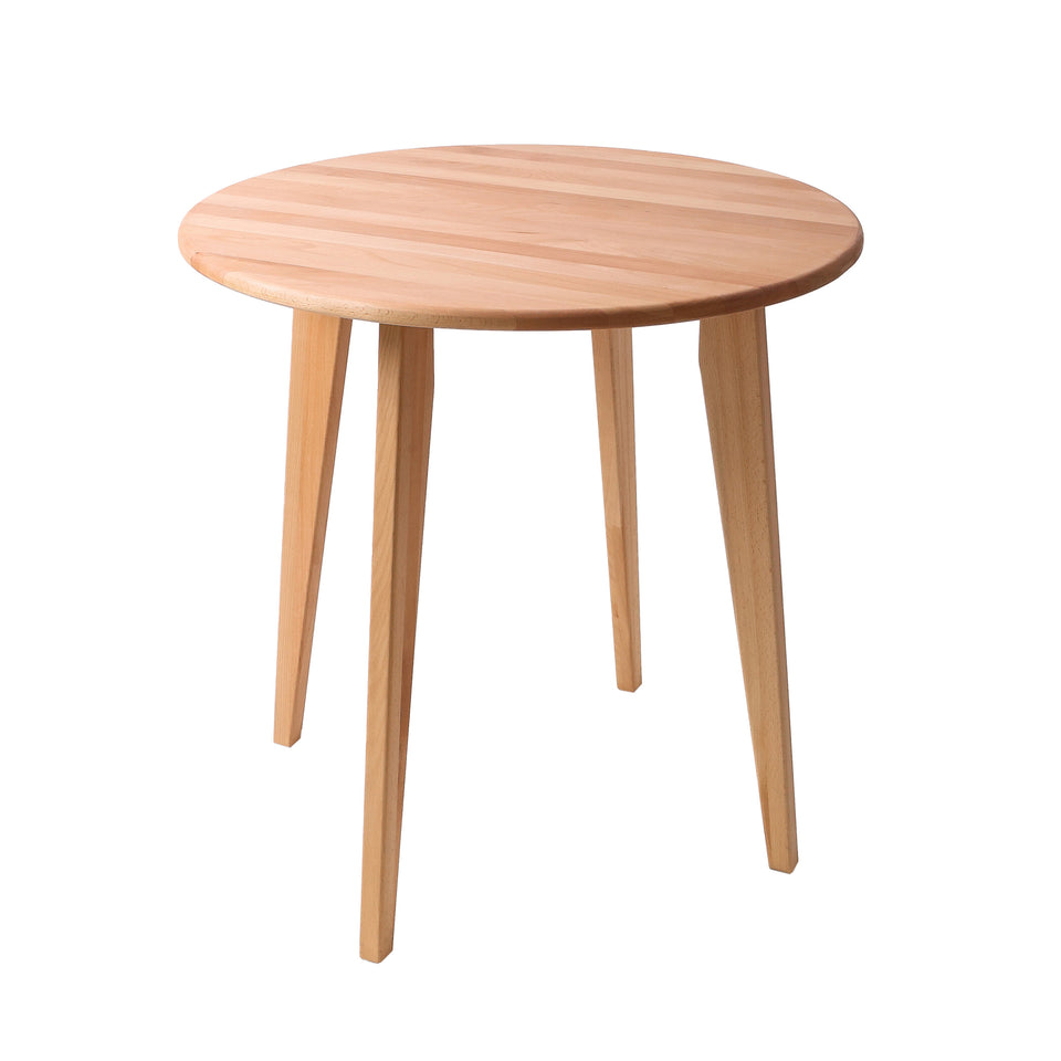 Runder Holztisch