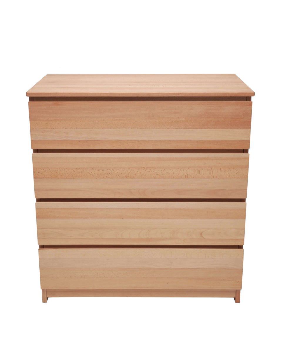⭐ Kommode Julia aus Massivholz in Buche 91x99x41 cm – Krok Wood