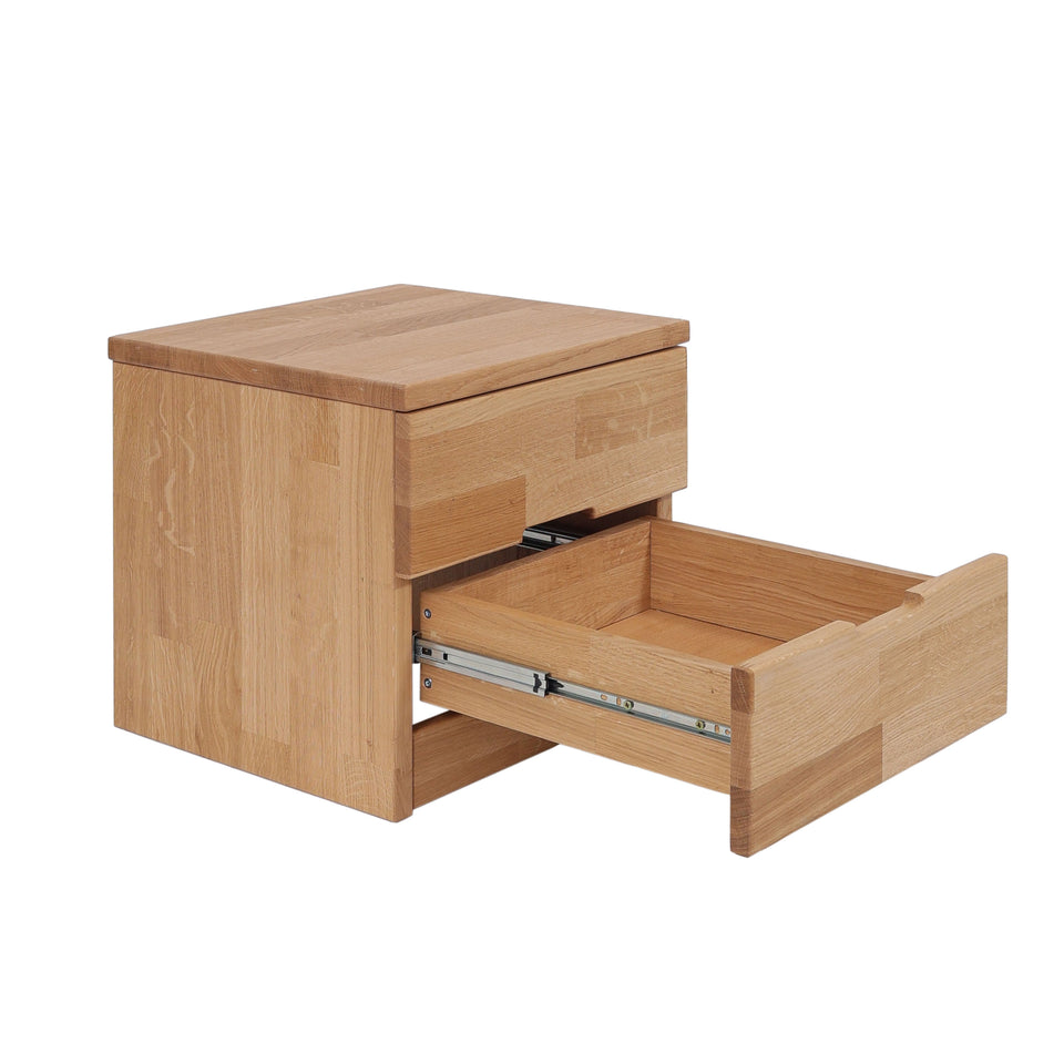Eichenmassiv Nachttisch