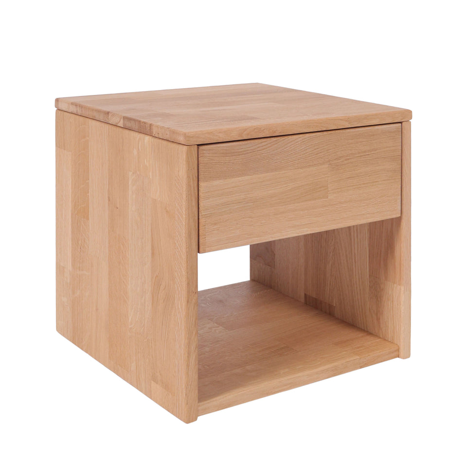 Nachttisch Jana aus Eiche von KrokWood, Seitenansicht