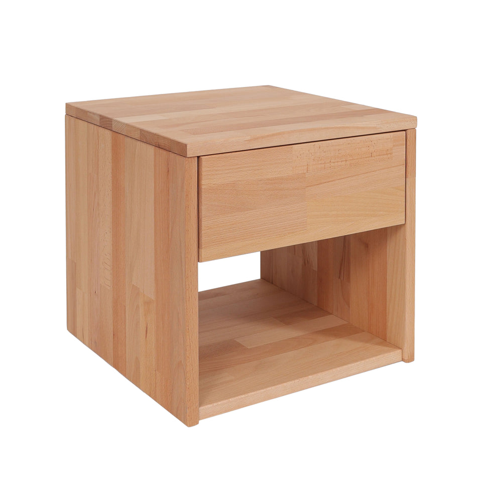 Nachttisch Jana aus Buche von KrokWood, Seitenansicht