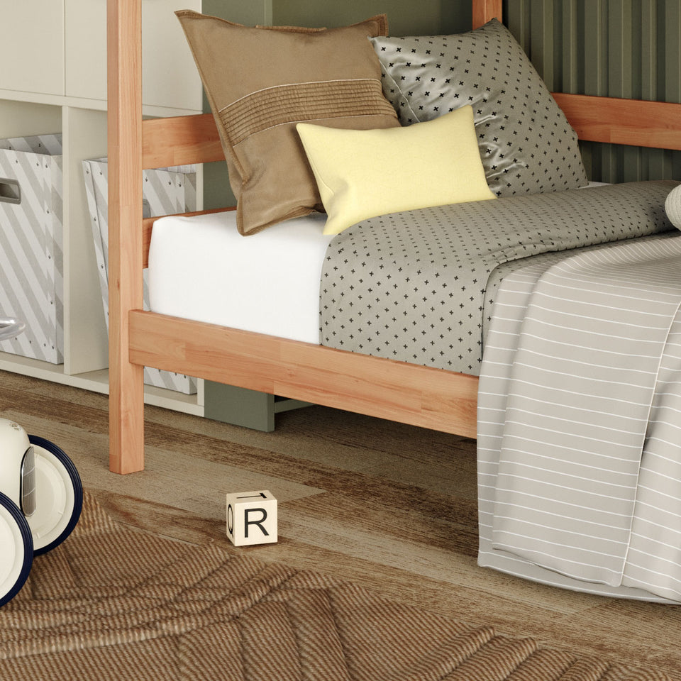 Etagenbett Kinderbett Sydney Buche