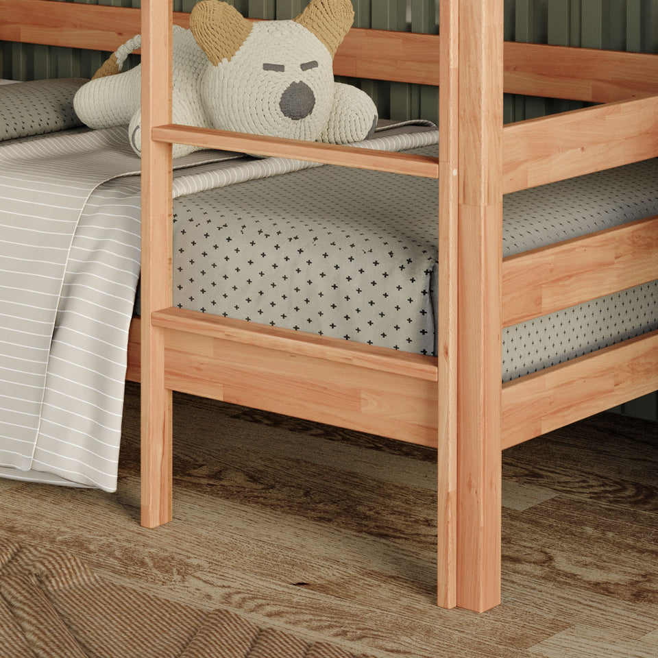 Etagenbett Kinderbett Sydney Buche