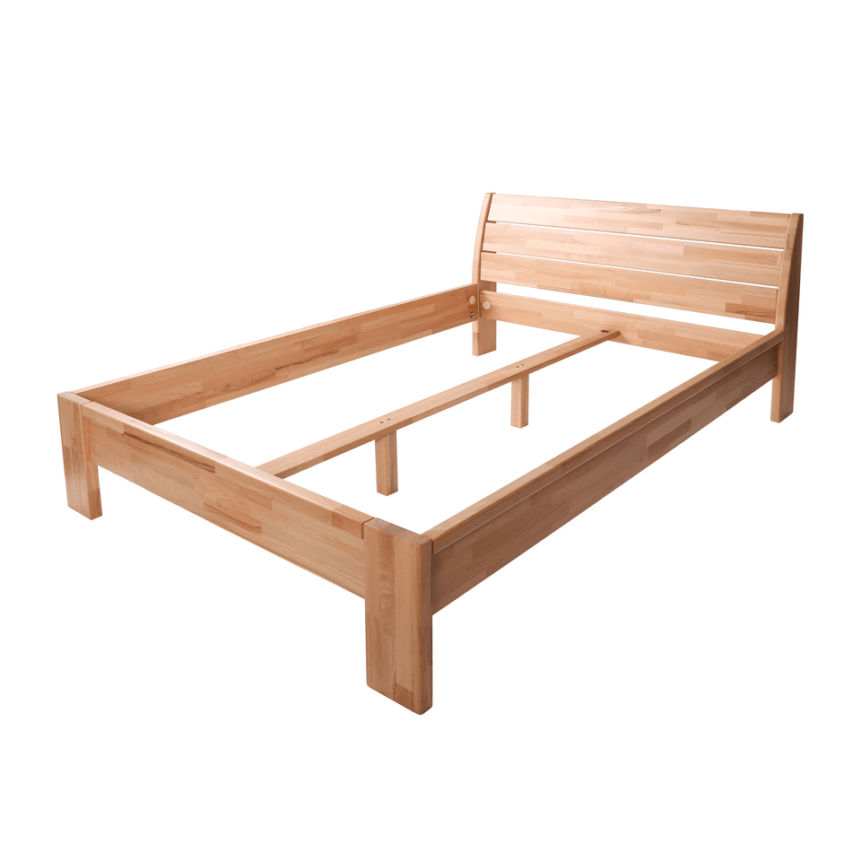 Bett aus Buchenholz